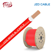 Cable JZD de 110 grados, 120mm, 150mm, 185mm, 240mm, 300mm, 400mm, 500mm, aislamiento de elastómero de cobre, Cable de alimentación de un solo núcleo aislado