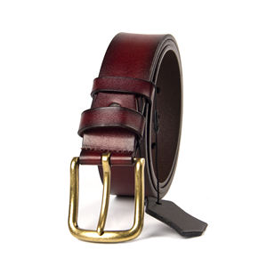 Fabricage Vintage Goud Classic Lederen Riemen Casual Stijl Heren Legering Pin Gesp Pu Riem Voor Mannen - Product Image 3