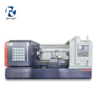 Torno CNC de Cama Plana CK6180-1500, Alta Resistencia, Alta Rigidez, Precisión de 0.001 mm, 8 Estaciones de Herramientas, Operación Automática y Sencilla