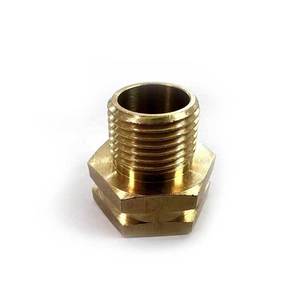 Nissin Garden Water Pipe Connector Brass Male Female <b>Threaded</b> Fittings For Hose Faucet Plant Watering Universal Connectors - Product Image 4