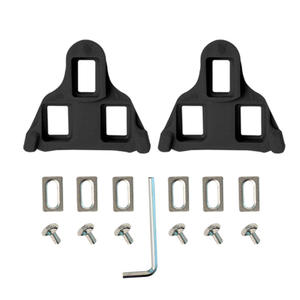 Crampons de vélo en plastique, clips pour chaussures de cyclisme, légers, rouge, bleu, jaune, noir, pour chaussures de vélo de route et de montagne - Product Image 3