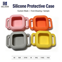 Étui de protection en silicone personnalisé, étanche, antichoc, antidérapant, en caoutchouc, pour tout appareil de suivi GPS pour animaux de compagnie