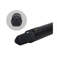 Microphone sans fil à double canal U-17A2 True Diversity, micro portable, piles AA, pour spectacles sur scène