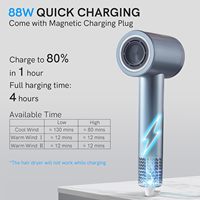 Sèche-cheveux électrique portable à haute vitesse à ions négatifs 1500W pour la maison sèche-cheveux sans fil