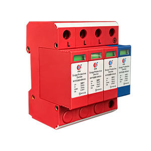 Dispositivo de Protección Contra Sobretensiones KHY5380 40kA 380V, Montaje en Riel DIN, Limitador de Voltaje SPD - Product Image 1