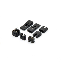 Capuchon d'interconnexion ouvert noir à pas de 2,00 mm et 2,54 mm, bloc de connexion pour connecteur à 2,54 broches, capuchon de raccordement, bloc de court-circuit
