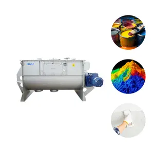 High capacity stainless steel industrial large production putty ribbon mixer