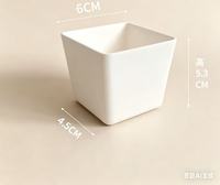 Boîte à gâteau glacé jetable biodégradable et écologique à la mode