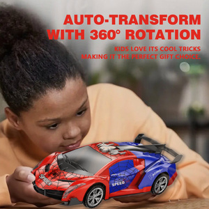 Elettrico Spiderman Giocattolo Auto Luce e Musica Universale Bump e Vai Auto Apertura Porte 360 ° di Rotazione <span class=keywords><strong>Personaggio</strong></span> dei Cartoni Animati Giocattolo per i Bambini - Product Image 5