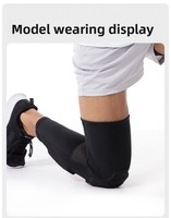 Protection de compression professionnelle, protection fine pour le basketball et le volley-ball, protection anti-collision en nid d'abeille pour les jambes