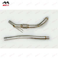 MERTOP 3.0'' V*W Golf R MK7 2.0TSI Audi A3 Quattro S3 8V 304 Acier inoxydable 1,5 mm Surface brossée Downpipe 2014+