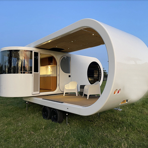 Casa Mobile da Campeggio Personalizzata / Casa Capsula Mobile Espandibile e Pieghevole / Casa Mobile a Forma di U in <span class=keywords><strong>Vendita</strong></span> - Product Image 3
