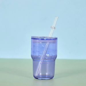 Nuevo Diseño de Vaso de Vidrio Mini de 3oz para Shots de Jugo, Smoothies, Degustaciones y Fiestas - Product Image 1