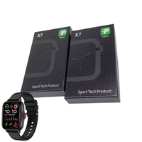 Reloj Inteligente T500, Nuevo Reloj Inteligente X7 Pro de Marca Deportiva con Correa Económica, Reloj Inteligente Táctil T55