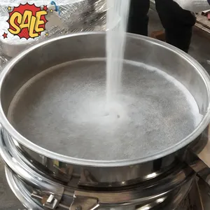 Máquina de sieving de farinha fina, pó super fino, ultrassônico, tela vibratória redonda, preço