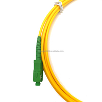 Cordon de brassage fibre OEM/ODM Sc-to Sc-upc 9/125 G652d Sm Pvc Simplex Optic Sc Patchcord Cable