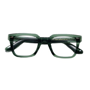 Vente en gros de lunettes de luxe Lunettes vintage personnalisées de haute qualité Lunettes de vue rectangulaires pour hommes pour femmes Lunettes en acétate - Product Image 1
