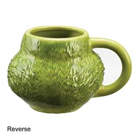 Noël espiègle esprit tasse dessin animé mignon vert tasse 3d vilain elfe tasse en céramique lait café eau tasse tasse cadeau
