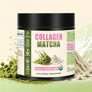 Chinaherbs Colágeno Premium <span class=keywords><strong>Matcha</strong></span> Hidrolizado Tipo I y III, Péptidos ISO, Orgánico, Vegano, Sin OMG, Sin Gluten, <span class=keywords><strong>en</strong></span> Polvo para la Piel, Nuevo - Product Image 1