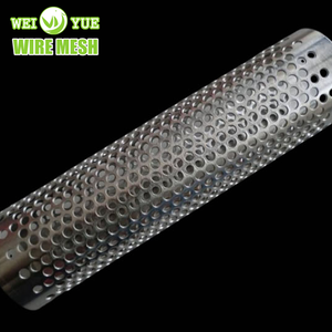 Tubo de Metal Perfurado de Aço Inoxidável Personalizado de Alta Qualidade 20MM 30MM 50MM para Filtro de Escape - Product Image 2
