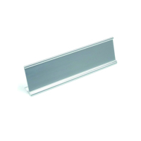 Plaque de nom de bureau personnalisée en métal plaqué avec impression UV pour accessoires de décoration de bureau DIY