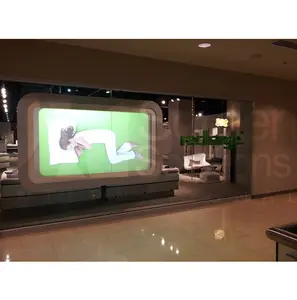 Adhesive Transparent/Glass Window Projection Screen/Hologram Projection/Rear Projection Film