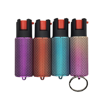 Étui Porte-clés Rempli de Spray Auto-Défense Liquide Gel 20ml 40ml 100ml Aérosol