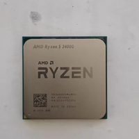 Ry Zen 5 3400G R5 3400G 3.7GHz Quad Core Eight Thread 65W Central Processing Unit YD3400C5M4MFH Socket AM4 Bekas