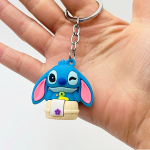 Dessin animé points porte-clés poupée pendentif Offre Spéciale sac pendentif voiture porte-clés petit cadeau en gros - Product Image 6