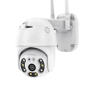 Caméra de surveillance dôme IP wifi hd p, dispositif de sécurité sans fil, avec ia, détection du corps humain, vente en gros