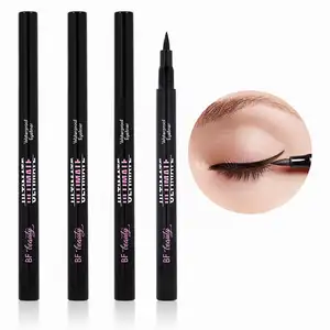 Tùy Chỉnh Vegan Màu Đen Nâu Kem Bút Kẻ Mắt Mascara Không Thấm Nước Bút Chì Tự Nhiên Màu Nâu Tối Tốt Nhất Không Thấm Nước Bút Kẻ Mắt Bút Chì