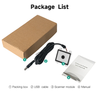 Escáner de código QR de código de barras integrado OEM DP5760 Interfaz TTL/USB para pago de caja registradora y gestión de existencias
