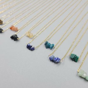 Collar personalizado <span class=keywords><strong>de</strong></span> piedra <span class=keywords><strong>de</strong></span> nacimiento, colgante <span class=keywords><strong>de</strong></span> cristal curativo, joyería <span class=keywords><strong>de</strong></span> cristal crudo - Product Image 6