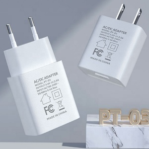 Wall Charge 5V2A Charging Head CE FCC EU, US Type Mobile Phone USB Power Adapter - Product Image 5
