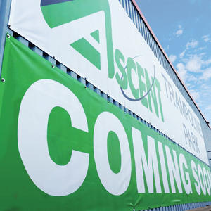 Bannière en PVC personnalisée de grande taille Bâche de publicité extérieure portable Bannière promotionnelle en vinyle imperméable Matériaux pour affiches d'usine - Product Image 4