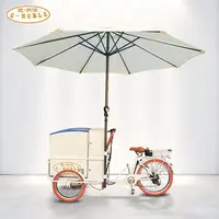 아이스크림 자전거 카트 판매 이탈리아 아이스 푸시 카트 싱크