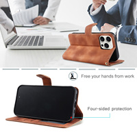Étui de téléphone portefeuille en cuir classique pour iPhone16 15 Pro Max personnaliser sac de téléphone portable pu pour iPhone 14 13 12