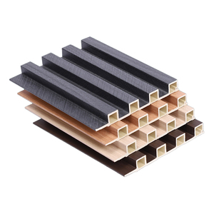 Panneaux muraux WPC pour décoration intérieure, panneau mural WPC pour 4 mètres de longueur - Product Image 1