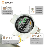 SY LD 4-20mA Electromagnetic Flow Meter Thread Connection Stainless Steel/Brass Model +/-0.5% Accuracy LCD Digital Water/Air/Oil