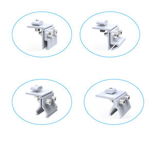 Kunci Klip Atap Lembaran Timah Aluminium 406/Klem Kelim Berdiri untuk Panel Fotovoltaik Pemasangan Atap Logam Kelim Berdiri - Product Image 3