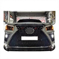 Kit carrosserie pour Hilux Revo 15-20 Rocco 18-20 Mise à niveau vers le pare-chocs avant LEXUS LX pour Revo Rocco Mise à niveau vers le kit carrosserie LX Face avant