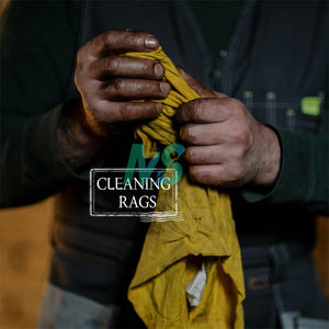 Vente en gros de chiffons de déchets de coton mutilé 10kg 25kg chiffons d'essuyage de t-shirt coupés en balle pour le nettoyage industriel marin - Product Image 4