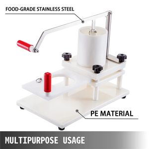 Machine à faire des hamburgers manuelle portable, presse à hamburgers en acier inoxydable antiadhésive - Product Image 2
