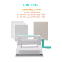 Machine rotative de taille A5 pour bricolage Machine de découpe manuelle pour scrapbooking