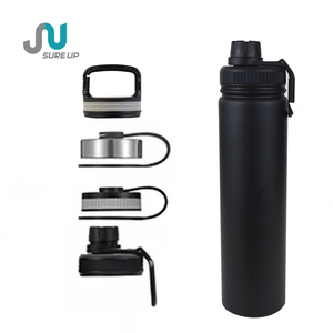 Gourde isotherme en acier inoxydable 18/8 à double paroi, écologique et minimaliste, pour la salle de sport, les voyages et le sport - Product Image 2
