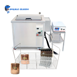 Ballena azul 1500W <span class=keywords><strong>Lavadora</strong></span> ultrasónica <span class=keywords><strong>industrial</strong></span> 108L Tanque de acero inoxidable Frecuencia personalizable OEM ODM Limpiador de <span class=keywords><strong>ultrasonido</strong></span> - Product Image 1