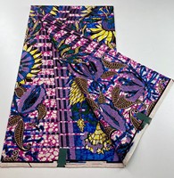 Kain Batik Dobby Katun Afrika 100% Tenun Poplin, Disisir, Dua Sisi, Bernapas, untuk Pakaian Anak Laki-laki & Perempuan (Grosir)