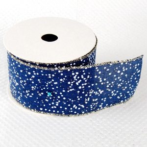 OEM 63mm Natural Burlap Linen <strong>Car</strong> Checker Trucks Snowflake Iron Wire <strong>Ribbon</strong> <strong>for</strong> Christmas Decoration - Product Image 5