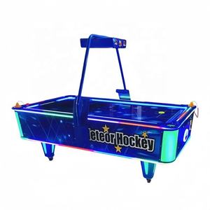 Table de hockey sur air d'arcade d'intérieur, machine de jeu à monnayeur pour centre de jeux, table de hockey sur air d'arcade personnalisée - Product Image 1