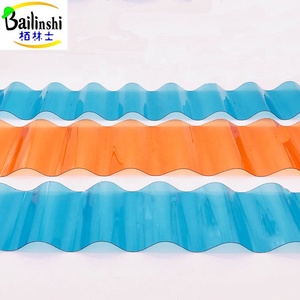 Tấm Nhựa Polycarbonate Sóng Tấm Nhựa Trong Suốt Mái Lượn Sóng - Product Image 4